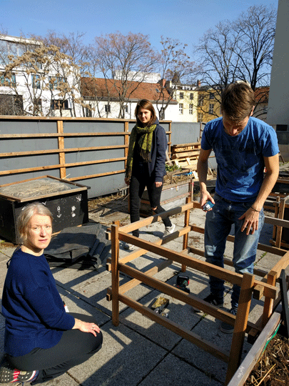 Beete bauen